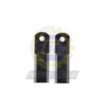 Нож измельчителя (173x50x3 мм) Ø18 60-0170-04-01-0 - Запасные части для зерноуборочной техники (Ножи