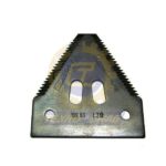 Сегмент с грубой насечкой 80-4-0406-g - Запасные части для зерноуборочной техники (Ножи