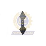 Долото сердцевидное (70 мм) CV007005 - Запасные части для почвообрабатывающей техники (Применяются на культиваторах Vogel & Noot Terramix (КСТ-3